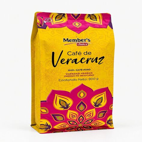 Caf&eacute; Molido Veracruz Member&acute;s Choice 900 gr